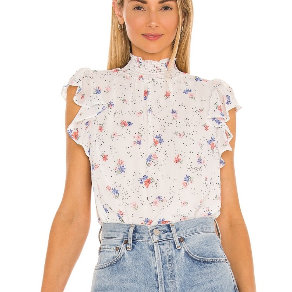 State Tranquil Ditsy Garden Blouse